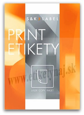 Print etikety odnímateľné 70x36 A/4
